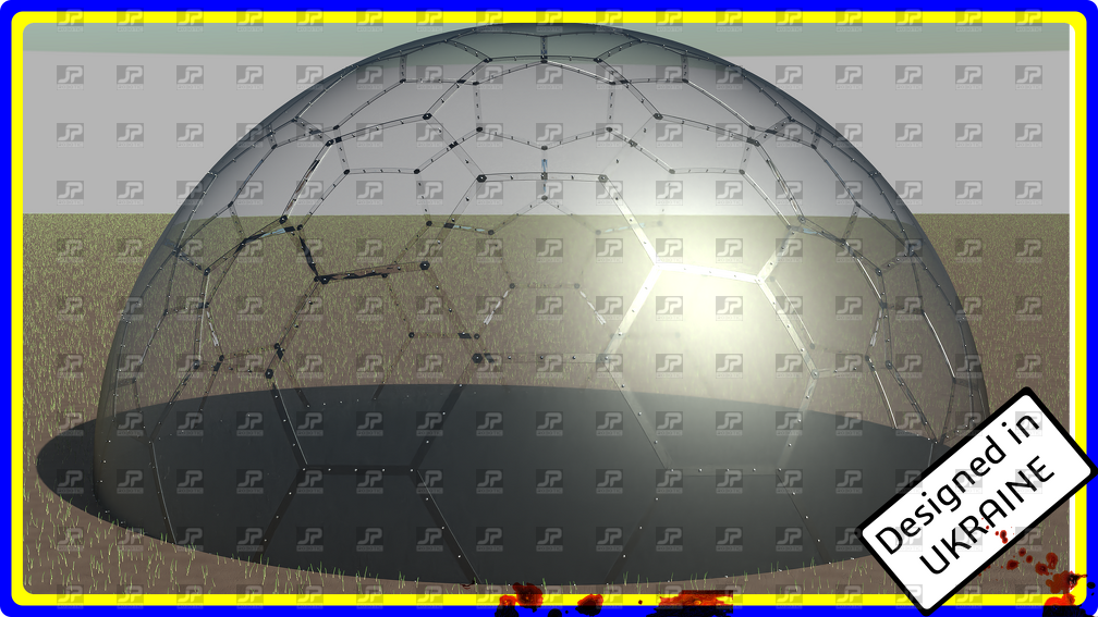 Simple dome render bordered